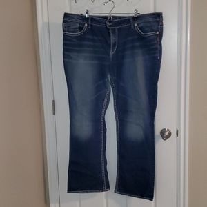 Silver jeans plus size 24